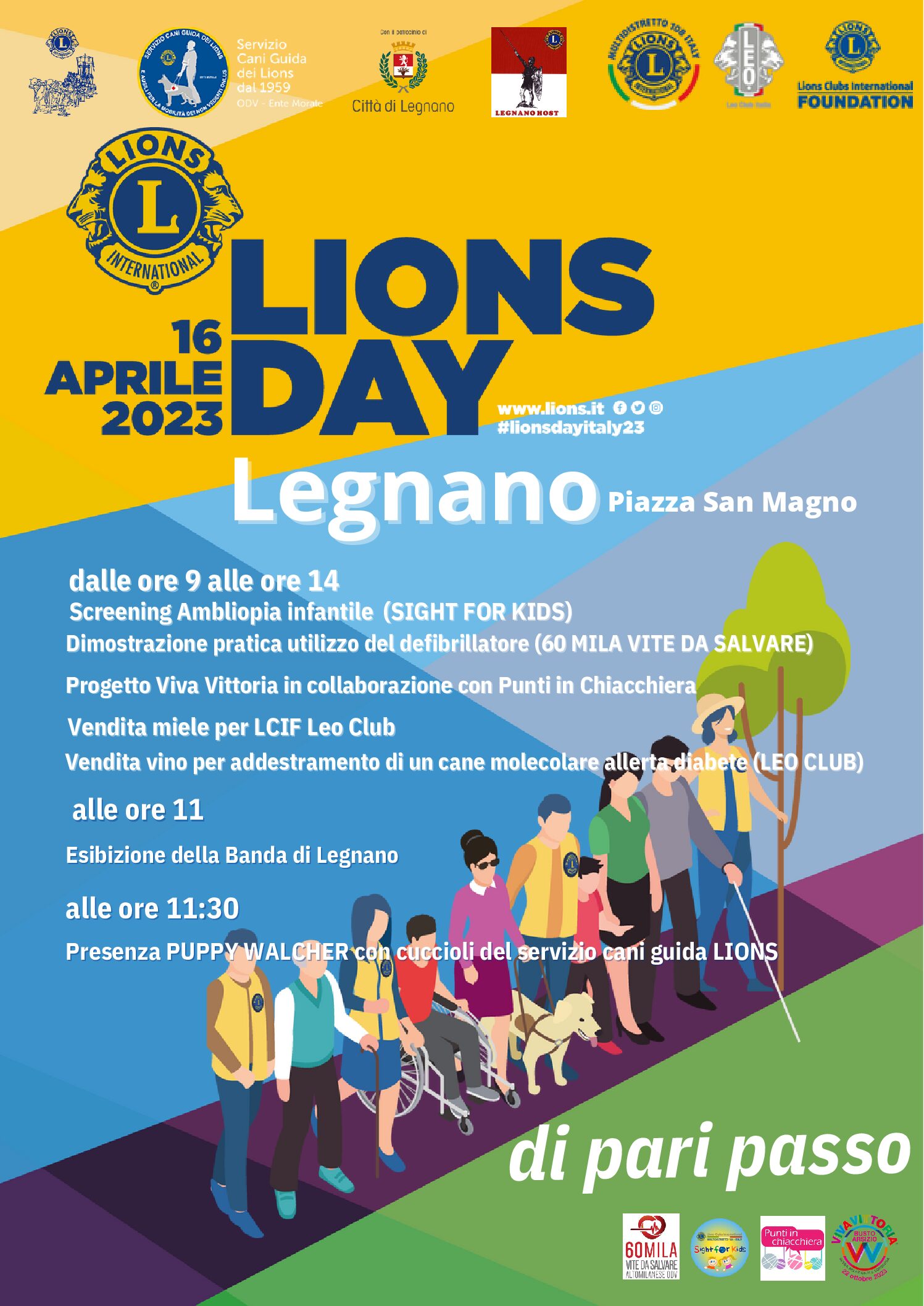 16 APRILE 2023 LIONS DAY